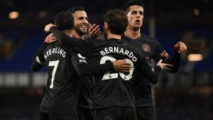 Everton 1-3 Manchester City