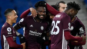 Brighton Hove Albion 1-2 Leicester City