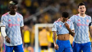 Young Boys 2-1 Manchester United