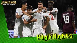 Salernitana 0-1 roma