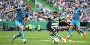 Sporting CP 2-0 Tottenham Hotspur