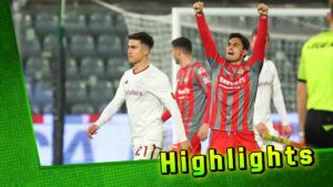 Cremonese 2-1 AS Roma