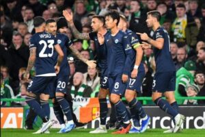 Celtic 1 - 2 Lazio